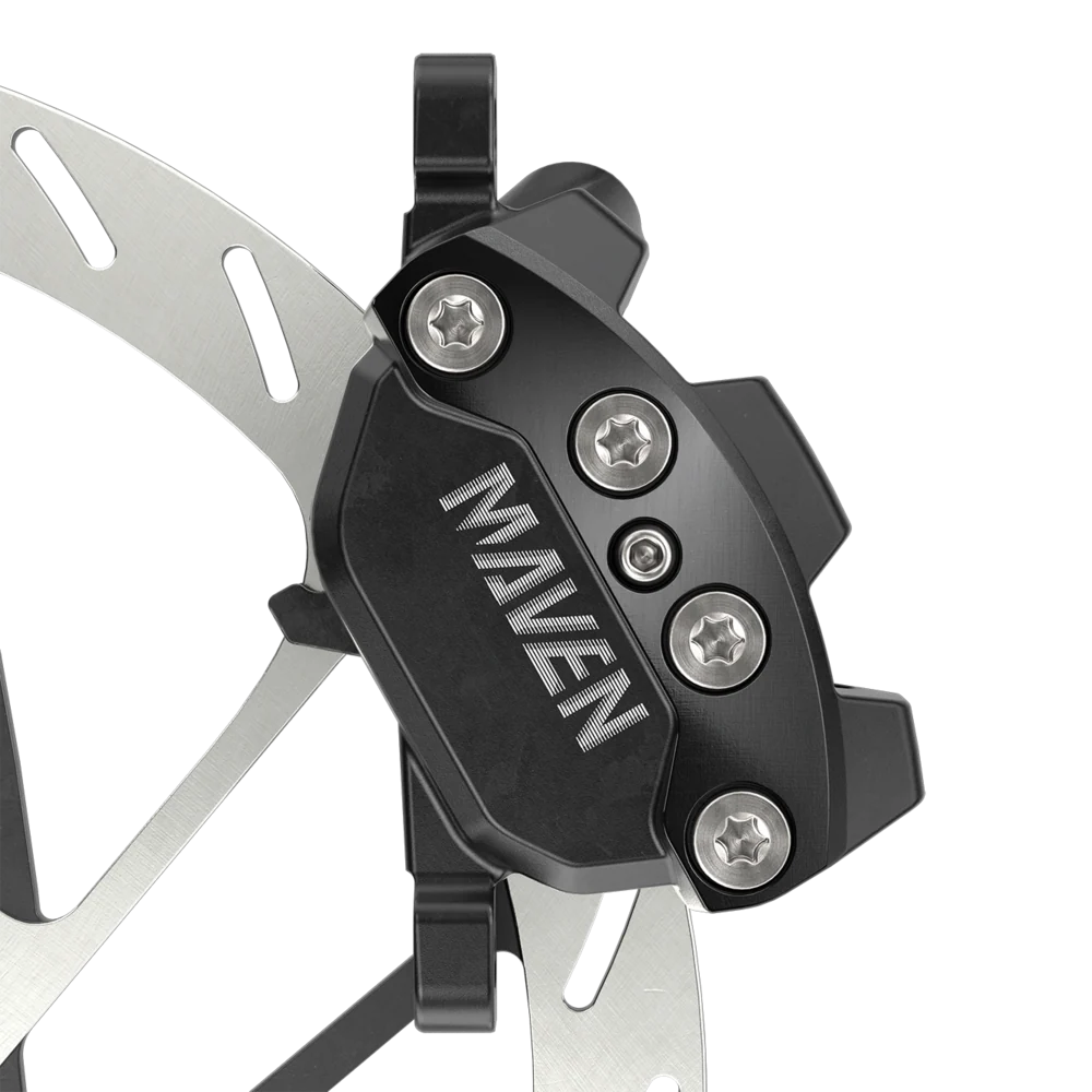 SRAM Maven Silver Stealth Disc Brake Lever & Caliper In Black Includes MMX Clamp - Image 5