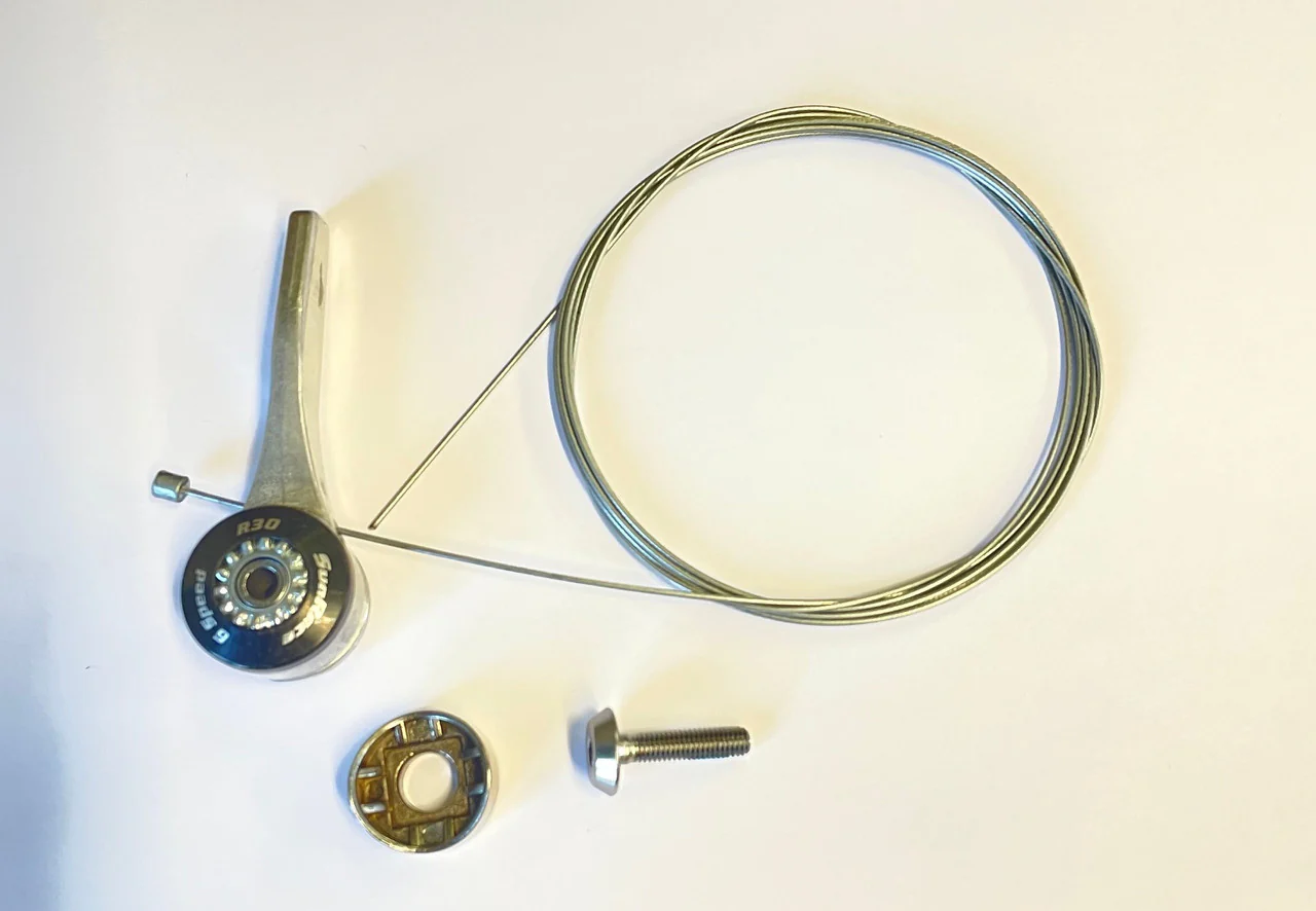 Sunrace SLR30 6 Speed Down Tube Shifters - Image 3