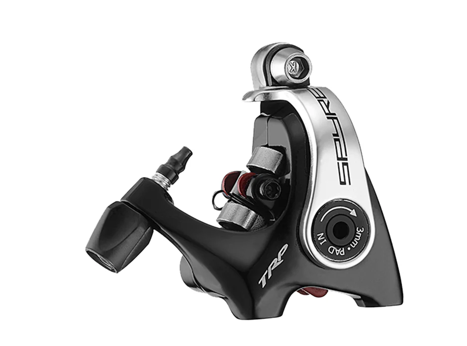 Tektro TRP Spyre Road Flat Mount Disc Brake Caliper and Rotor - 160mm - Image 4