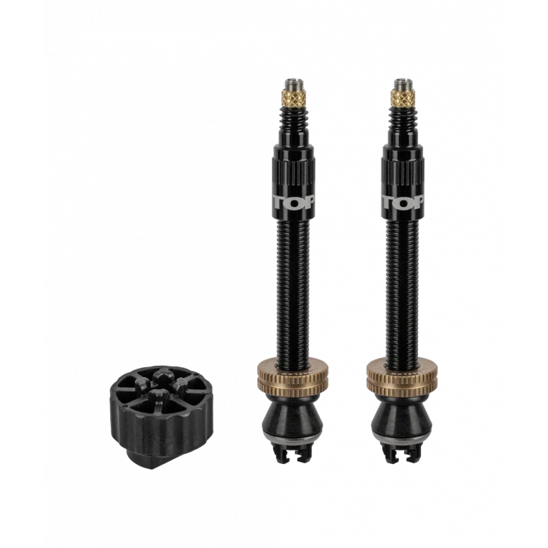 Topeak Turboflow Tubeless Bicycle Presta Valve Kit - Image 2