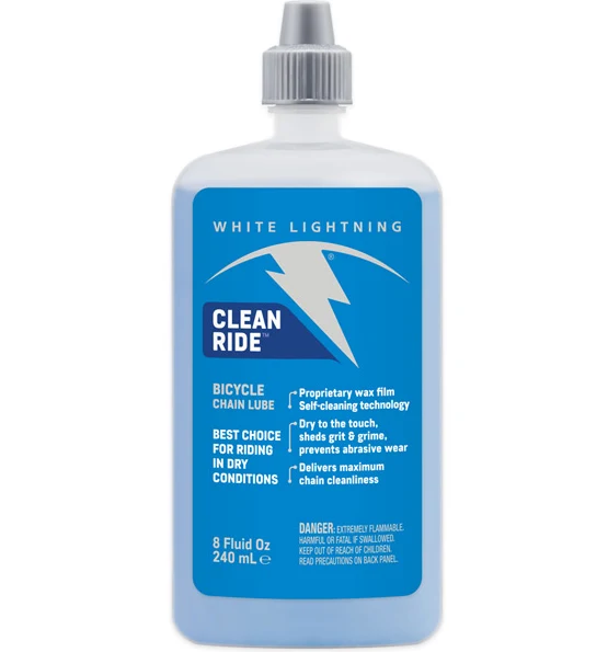 White Lightning Clean Ride Wax Bicycle Chain Lube All Sizes - Image 4